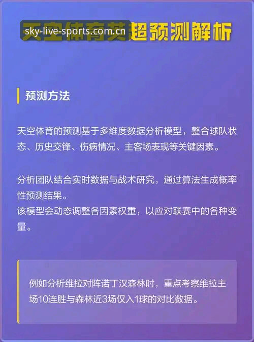 天空体育平台最新动态：英超赛事直播体验全面升级，数据细节与深度解析